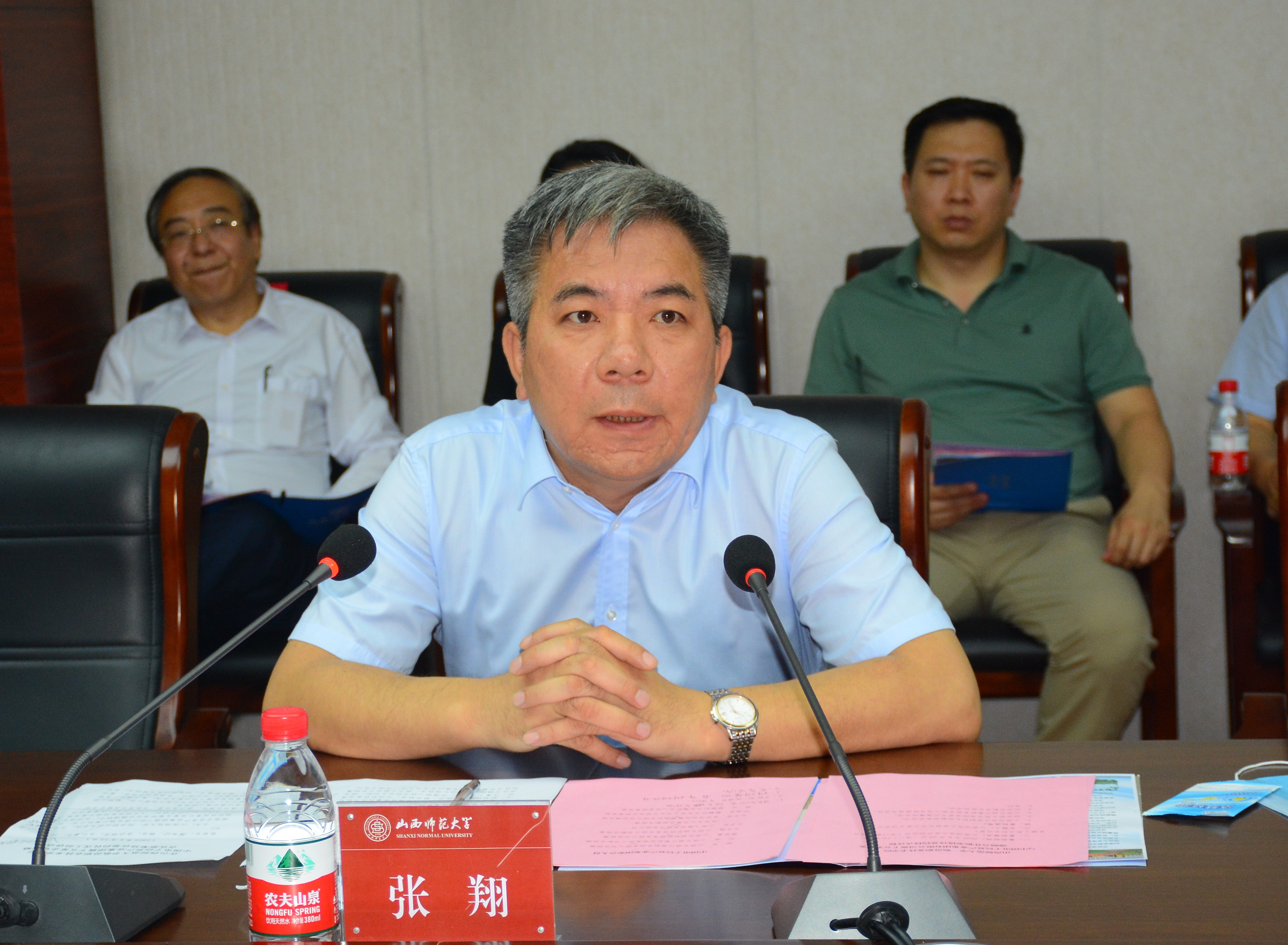 临汾市人民政府副市长张翔讲话